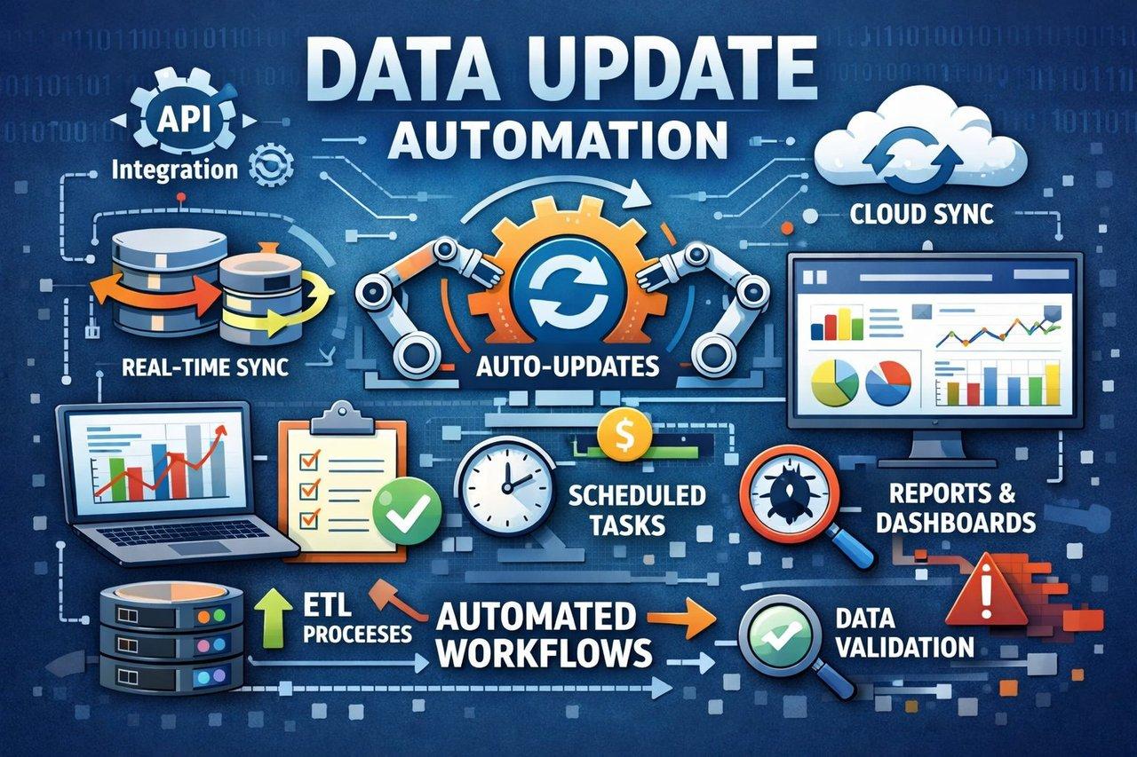 Budget annuel pour la mise à jour automatisée des données clients via API sur ERP propriétaire
