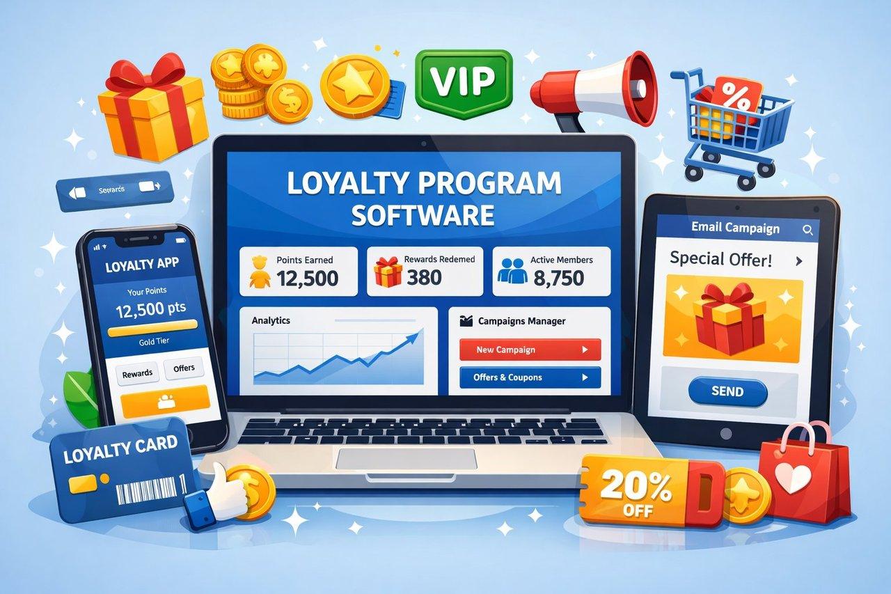 Comparatif 2026 des logiciels de gestion de programmes de fidélisation pour PME