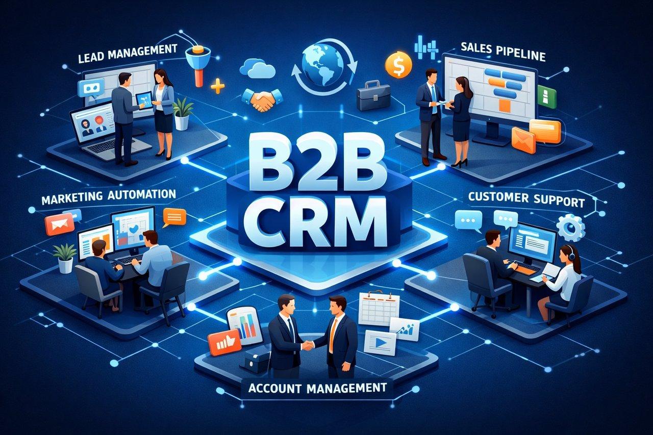 ROI d’une stratégie CRM B2B en 2026 : chiffres clés et leviers d’optimisation