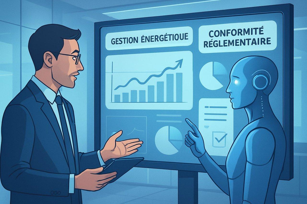 Collaboration homme-IA dans le CRM : gestion énergétique et conformité réglementaire en 2026.